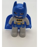 Lego Batman W/ CAPE  Figure Duplo Minifigure DC Superheroes C0445 - £6.14 GBP