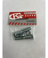 Grind King Regular Stainless Steel Skateboard Kingpin WITH LOCKING NUT S... - $9.45 CAD