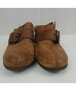 BOC Born Concept Women&#39;s Brown Leather Mule Clogs Size 9 - $24.74
