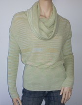Missoni High Waist Turtleneck Wool Sweater Green Pistachio 90&#39; Vintage 4... - £291.93 GBP