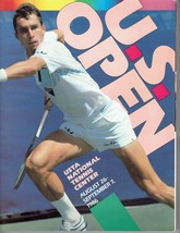 1986 Tennis US Open Championship Program Ivan Ivan Lendl, Martina Navratilova - £113.44 GBP