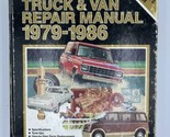 CHILTON&#39;S REPAIR MANUAL TRUCK VAN 1979-1986 All Models Used READ - $10.17