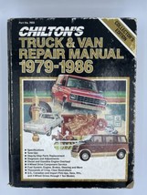 CHILTON&#39;S REPAIR MANUAL TRUCK VAN 1979-1986 All Models Used READ - £7.98 GBP