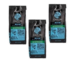 HEB Cafe Ole Ground Coffee, Texas Pecan (Decaf) 12Oz.  3 Pack - £43.60 GBP