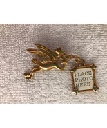 Cookie Lee Stork Pin With Baby Picture Holder - $20.00