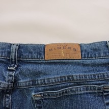 Denim Riders Women's Straight Leg High Rise Blue Jeans Size 18WP (38×28.5) image 7