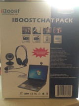 iBoost International  Chat Pack 81380 Headphone Microphone and Web Camer... - £15.94 GBP