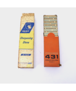 Pair of Assorted Sharpening Stones Bear Brand and Carborundum - $47.19
