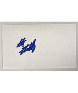 Steve Christoff Signed Autographed 3x5 Index Card - USA Hockey Miracle o... - £11.72 GBP