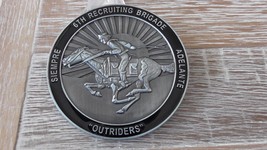 US Army 6th Recruiting Brigade OUTRIDERS Commanders Challenge Coin #692Y - $24.74