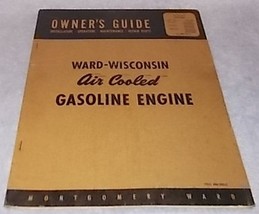 Montgomery Ward Wisconsin Gasoline Engine ABN AKN Owners Manual Parts List - £15.59 GBP