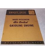 Montgomery Ward Wisconsin Gasoline Engine ABN AKN Owners Manual Parts List