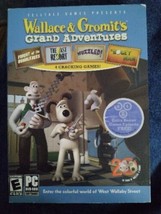 Wallace &amp; Gromit Grand Adventures PC DVD-ROM Telltale 2009 w/ Manual Clean Disc! - £25.70 GBP