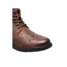 Men's Nunn Bush 1912 Plain Toe Boot Water-resistance Black Waxy 85007-010 image 2