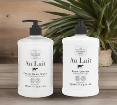 2 X The Scottish Fine Soaps Company AU LAIT Hand Wash and Body Lotion 25 fl. oz. - $39.99