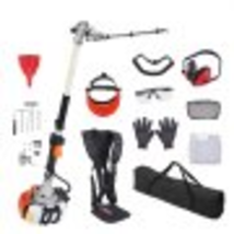 15.7&quot; 26CC Gas Pole Hedge Trimmer, Dual Sided Blade, 270° Adjustable Head - $209.99