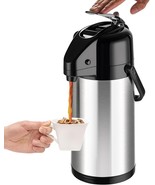 Large-Capacity Coffee Pot, 84 Oz/2.5 Liter Stainless Steel Thermos Pot - $577.33 MXN