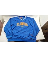 Pro Player Florida Gators Size L V-Neck long sleeve Pullover Jacket Wind... - $476.54 MXN