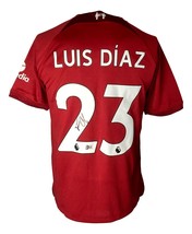 Luis Diaz Signé Liverpool FC Nike Football Jersey Bas - £186.08 GBP