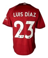 Luis Diaz Signé Liverpool FC Nike Football Jersey Bas - £183.11 GBP