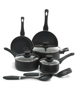 Oster Ashford 10 Piece Aluminum Nonstick Cookware Set in Black - $2,083.92 MXN
