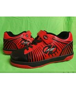 Heelys SIZE YTH 4 X2 Red Black Shoes With Wheels skate skating trainers - £53.97 GBP
