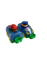 Fisher Price Little People Wheelies Airport Tram Car Train Connect Luggage Lot 2 - £7.76 GBP