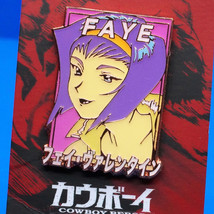 Cowboy Bebop Faye Valentine Pastel Portrait Pin Figure - £14.07 GBP