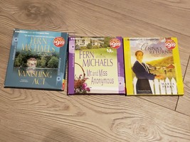 Lot Of 3 Audiobooks On CD Fern Michaels Marta Perry - £14.36 GBP