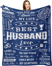 Birthday Gifts for Husband, Husband Gifts from Wife Blanket, Husband Birthday Gi - £33.55 GBP