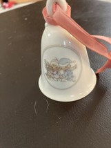 Precious Moments “Sharing Our Season Together” Porcelain Bell ©1989 Pre-... - $11.75