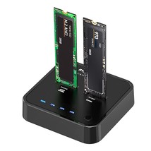 Nvme M.2 Duplicator, M.2 Ssd To Usb3.2 20Gbps Docking Station, Support Offline C - £145.80 GBP