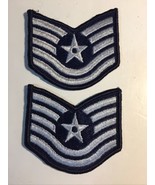 U.S. Air Force Tech Sergeant Rank Chevrons Patches - 3” Lot Of 2 New E6 ... - £4.60 GBP