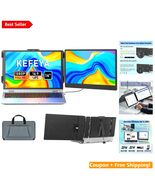 FHD 14" Dual Screen Laptop Monitor Extender - Perfect for Professionals ... - $274.18