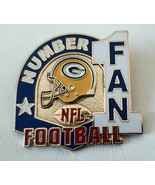 GREEN BAY PACKERS Pin Tac Button Number 1 Fan G-Logo Helmet Football 199... - $15.95