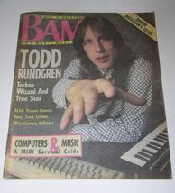 Todd Rundgren BAM Magazine Vintage 1987 Young Fresh Fellows Wire Jim Mar... - $24.99