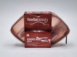 HUDA BEAUTY Mini Glossiest Lip Gloss Set 3pc Gift Glassy, Sugar Baby, Bo... - $580.08 MXN