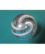 Wheaton-Village-Millville-NJ  ROUND SWIRL PAPERWEIGHT 3&quot; - €55,72 EUR