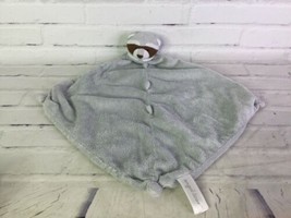 Angel Dear Gray Raccoon Plush Security Blanket Baby Lovey Nunu Soft Toy - $10.39