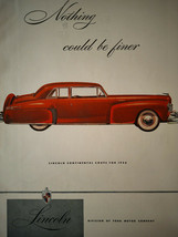 1946 Original Esquire Art WWII Era Art Ads Lincoln Continental Forsheim Shoes - £5.16 GBP