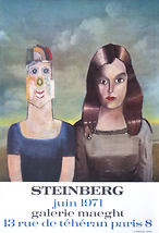 Saul Steinberg Couple, 1971 - £47.37 GBP