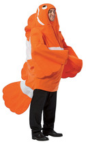 Rasta Imposta - Clown Fish Adult Costume - One-Size (Standard) - Orange - £174.51 GBP