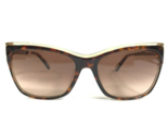 Marciano GUESS Sonnenbrille GM0739 50F Brown Gold Quadrat Cat Eye mit Li... - $46.39