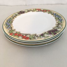 Lenox Casual Images Berry Patch Vtg USA Made Bread Salad Side Plates (3) - £22.94 GBP