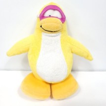 Disney Club Penguin Plush Penguin Yellow Superhero Pink Mask Gamma Girl ... - $19.79