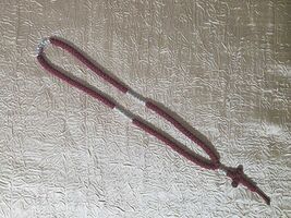 Handmade 100 knot red komboskini, traditional Orthodox Christian prayer ... - $25.00