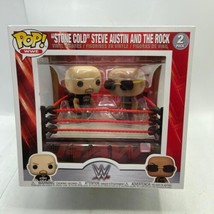 Funko POP! WWE:  &quot;Stone Cold&quot; Steve Austin And The Rock 2 Pack Vinyl Figure - £15.03 GBP