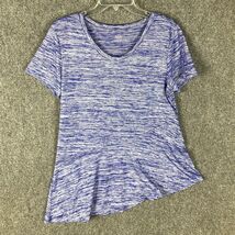 A.N.A Top Women&#39;s Large Short Sleeve Polyester Blend A New Approach L - $15.34 CAD