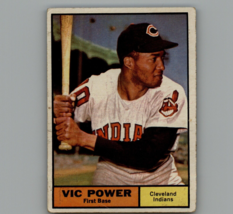1961 Topps Vic Power Cleveland Indians #255 - $3.07