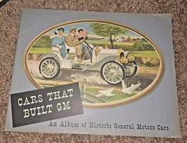 Vtg “Cars That Built GM” An Album of Historic General Motors Cars Book (... - $14.01